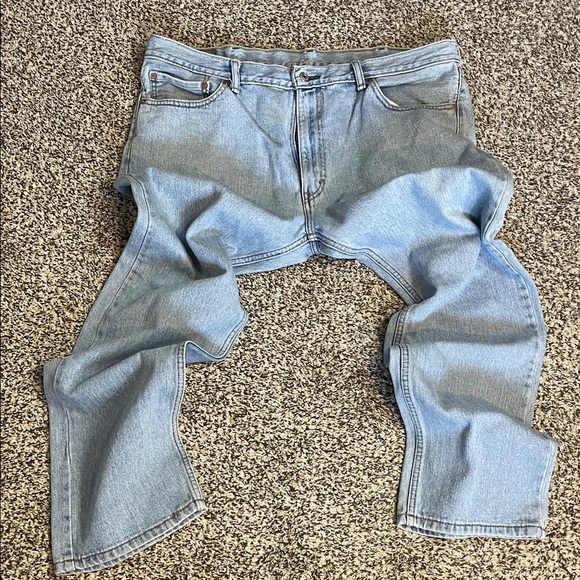 Levi’s 505 Vintage Light Wash Straight Leg Jeans – Size 40x30 - Picture 4 of 12